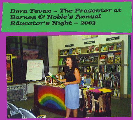 Dora presenting