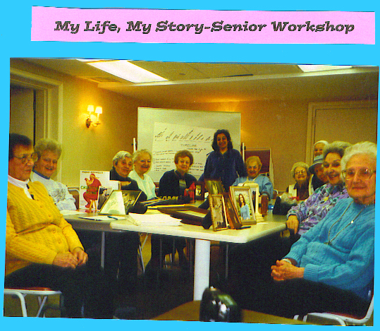Seniors in "My Life, My Story" Workshop